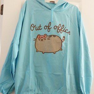 PUSHEEN CAT Out of the Office Hoodie Rain Jacket